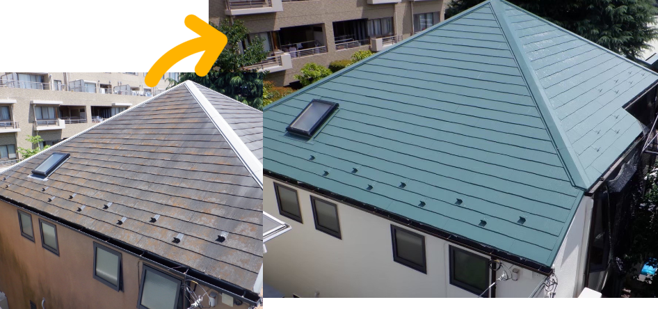 屋根修理・雨漏り修理・外壁塗装